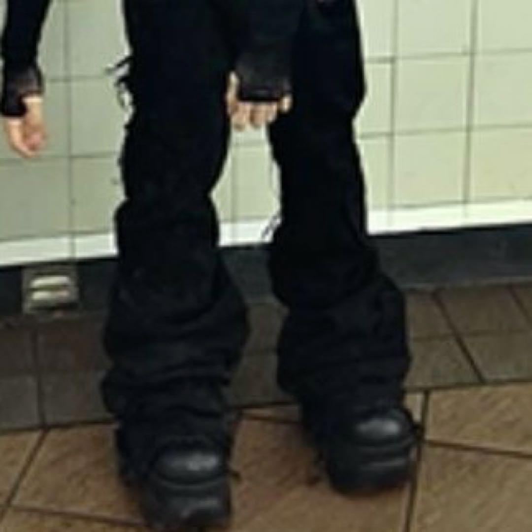靴 demonia boxer-13 platform boots