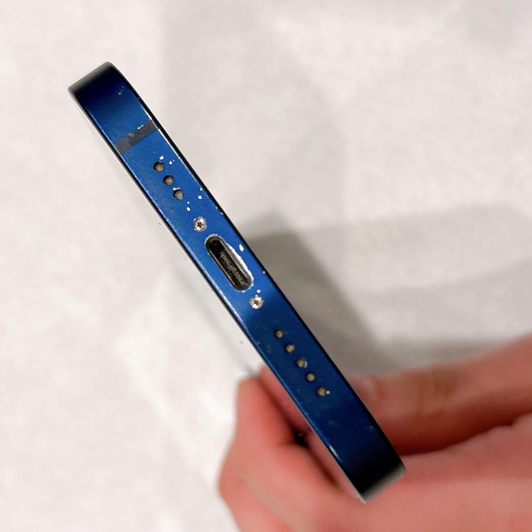 ☆ジャンク品☆Apple iPhone 12 本体 ブルー 128GB