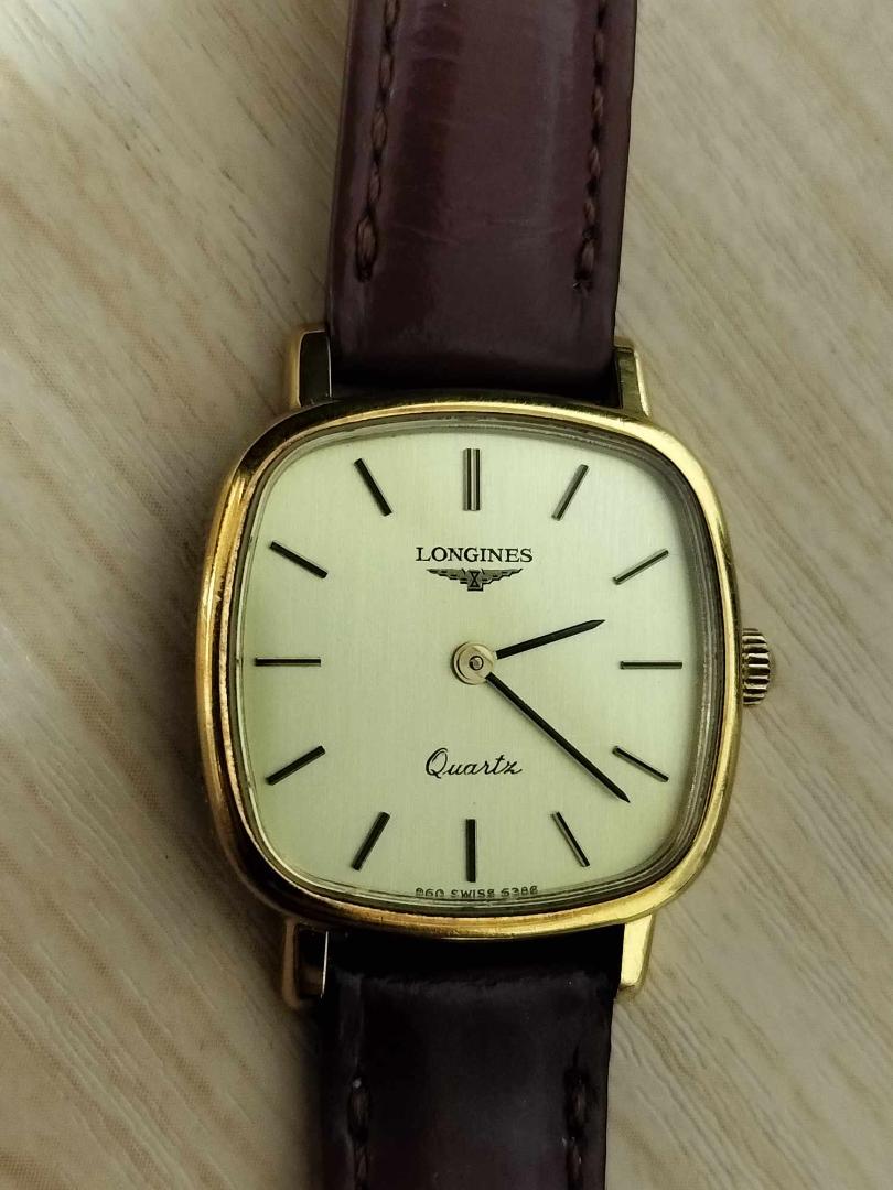 LONGINES ロンジン　960 SWISS 5386 クォーツ ゴールド時計