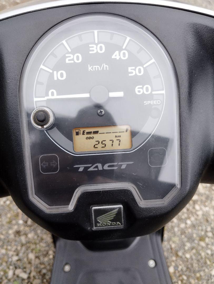 千葉発　ホンダ　タクト　ＴＡＣＴ５０ AF７９走行少　バッテリー新品　リコール済