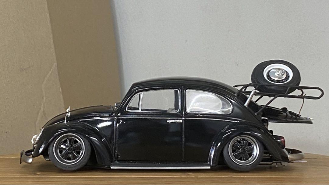 プラモデル完成品　タミヤ1/24 1966ビートル1300