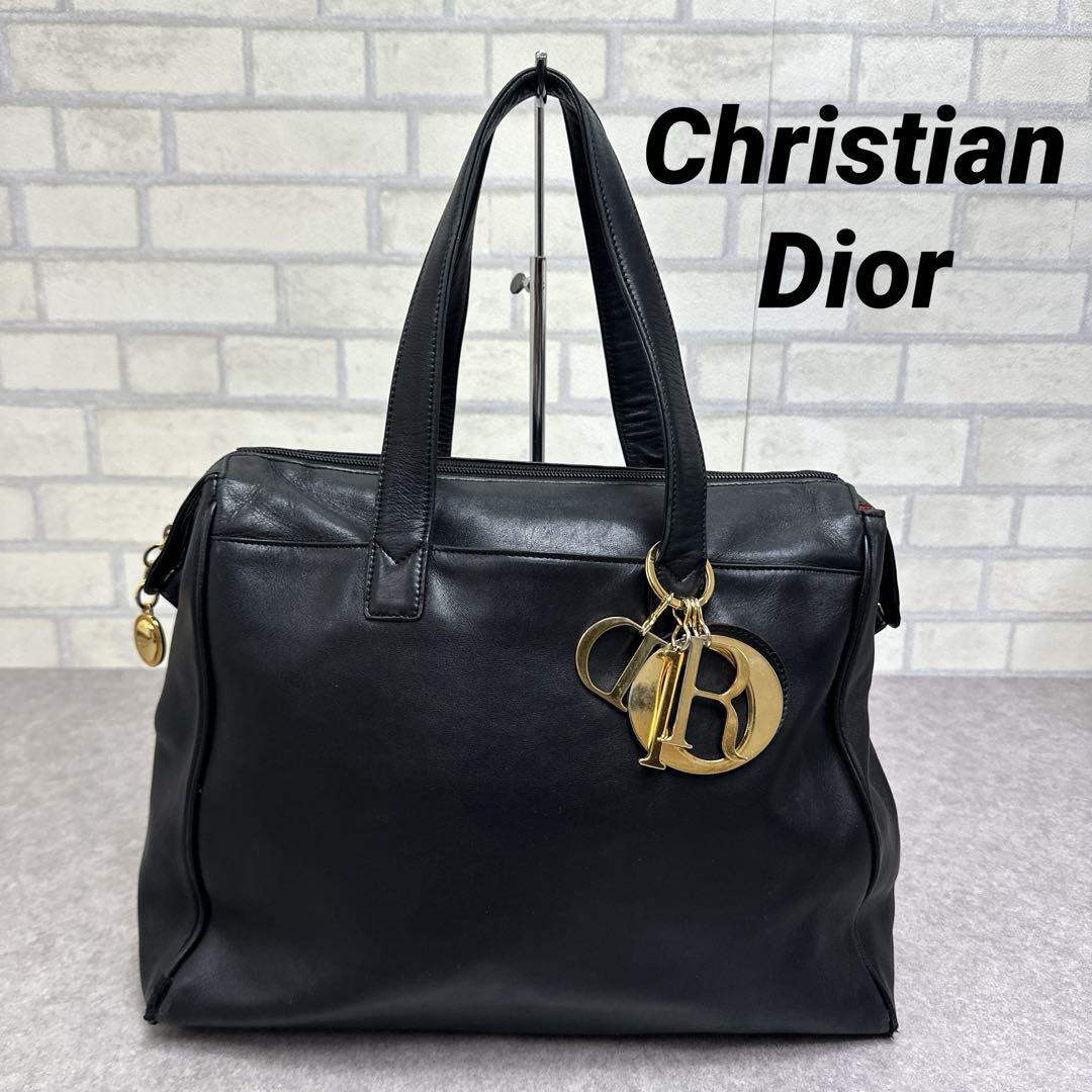 たかぴ ヴィンテージ Christian Dior バッグチャーム Christian Dior クリスチャン ディオール カナージュ パドロック