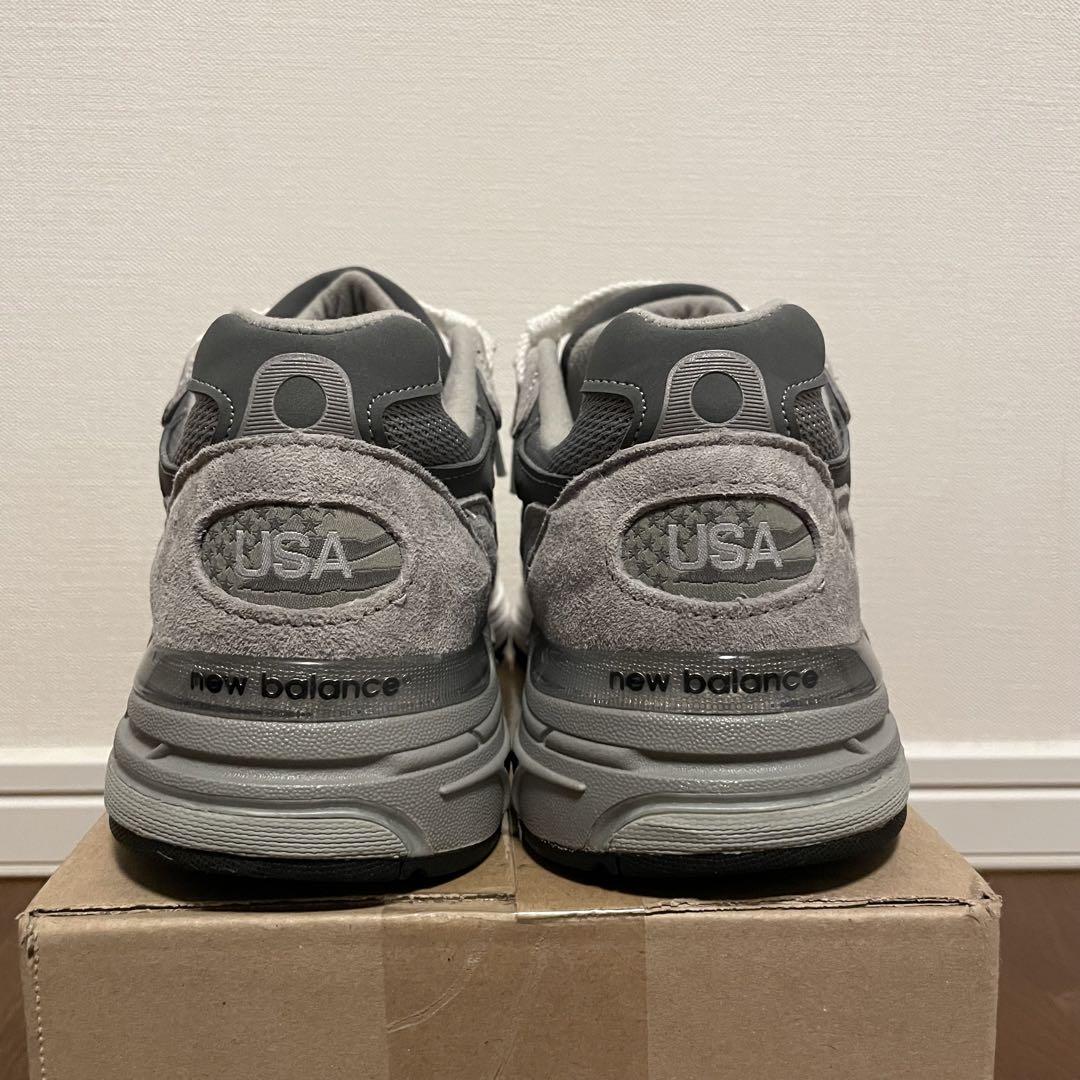 靴 new balance 993 GRAY GREY