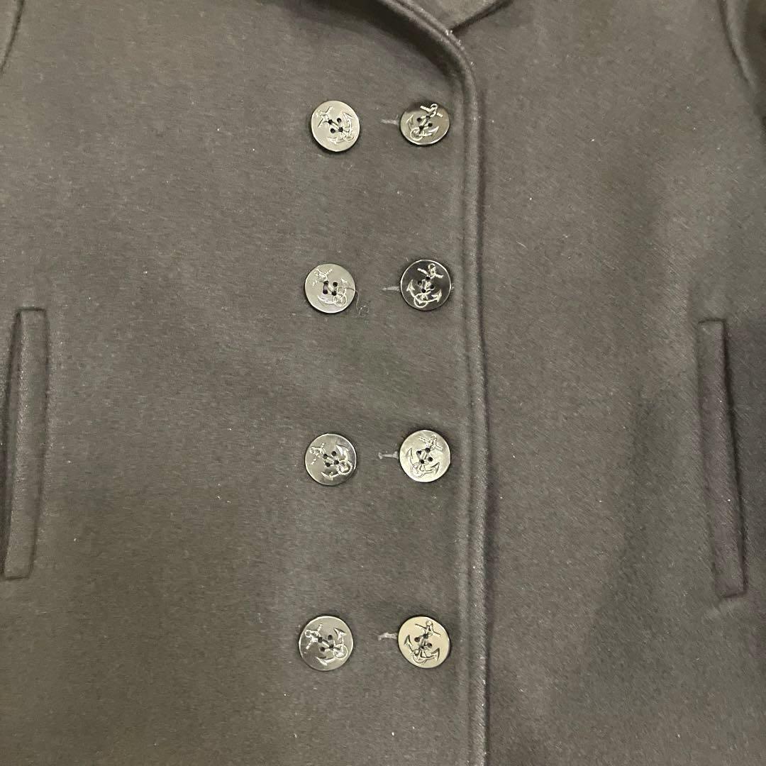 【美品】 shottoショット Pコート 740N USA製 サイズ42 濃紺