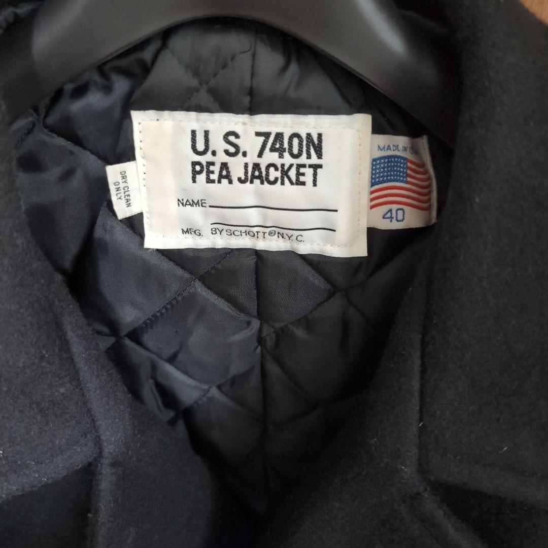 Schott ショット U.S. 740N Pea Jacket サイズ40