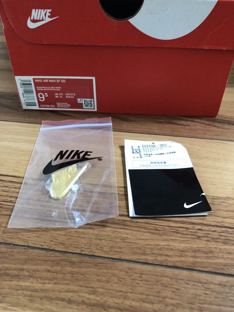 Nike Air Max 97 ブラック限定モデルTOKYO2020