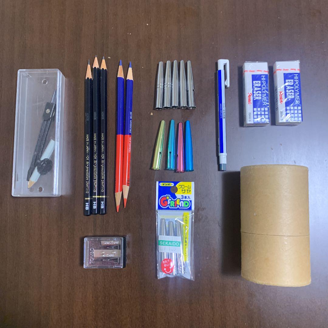 無印良品 色鉛筆36色と文房具セット メルカリ