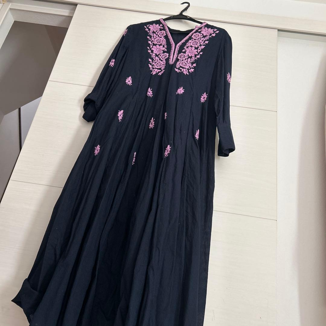 ne Quittez pas ワンピース　刺繍　ヌキテパ