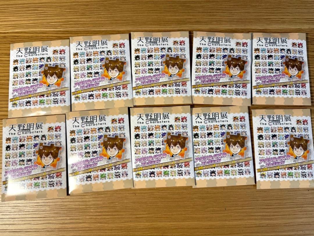 天野明展 アクリルパズル