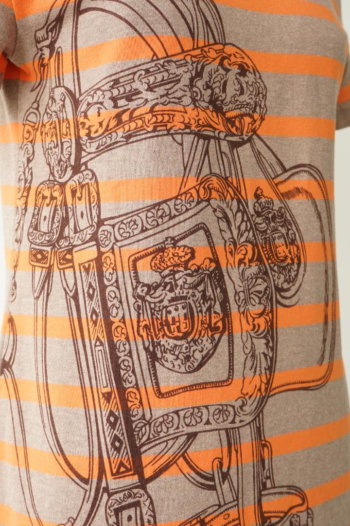 HERMES エルメス ボーダー ワンピース