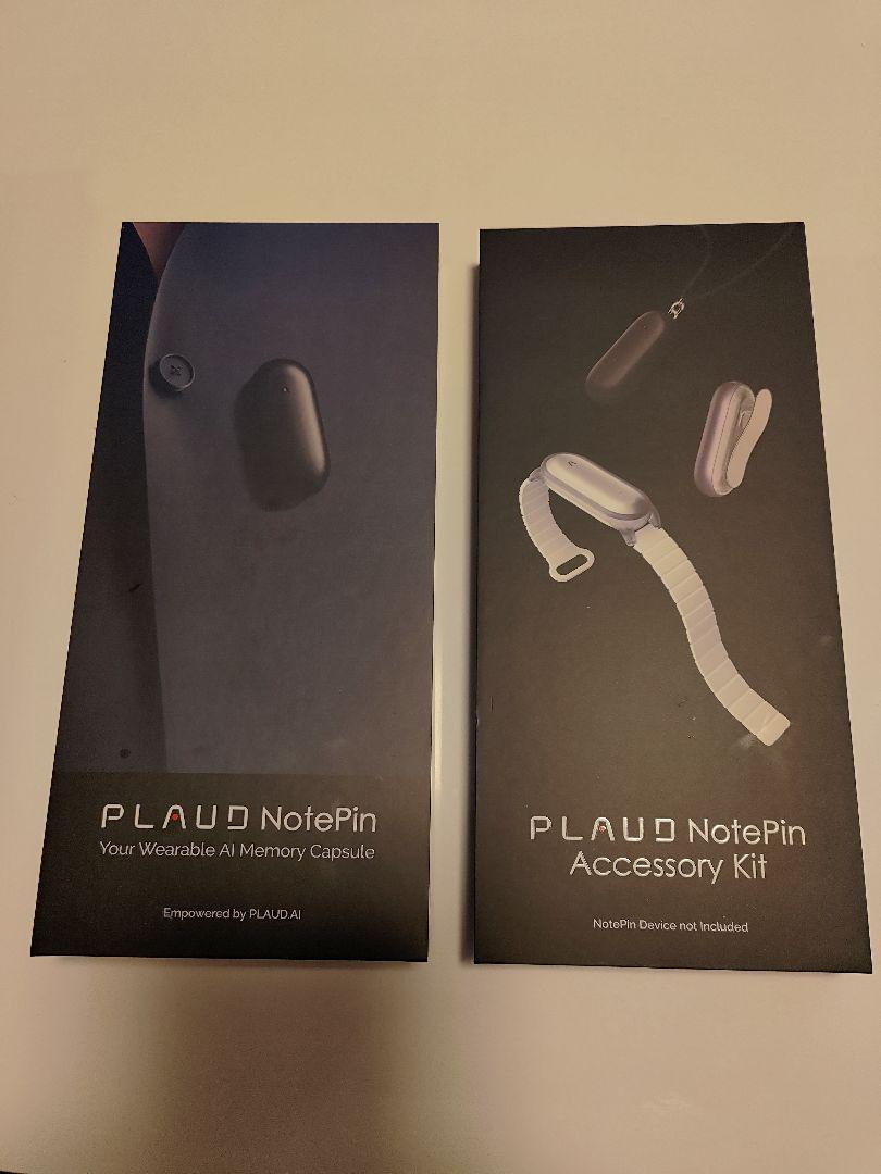 新品未使用品PLAUD NotePin 本体とアクセサリーキット