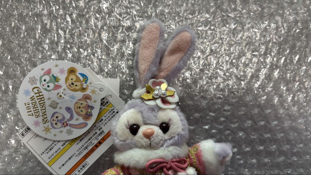 ディズニー クリスマス ステラルー ぬいぐるみバッジ 2点 ステラルー ステラ・ルー ジェラトーニ ぬいぐるみバッジ ぬいば