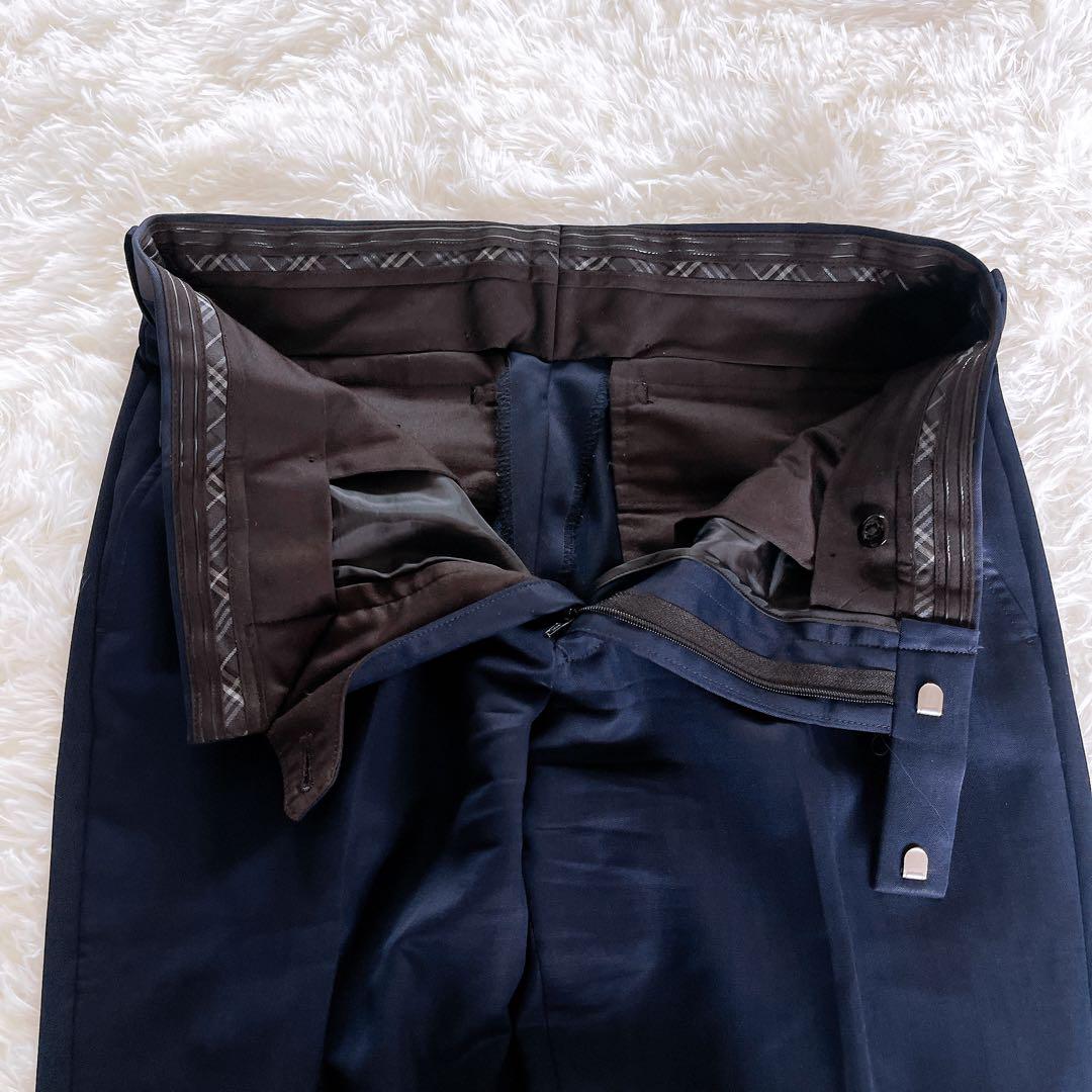 【BURBERRY BLACK LABEL】スーツ 3ピース ネイビー 36R