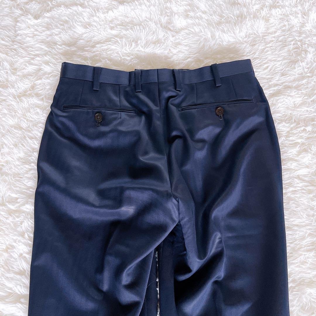 【BURBERRY BLACK LABEL】スーツ 3ピース ネイビー 36R