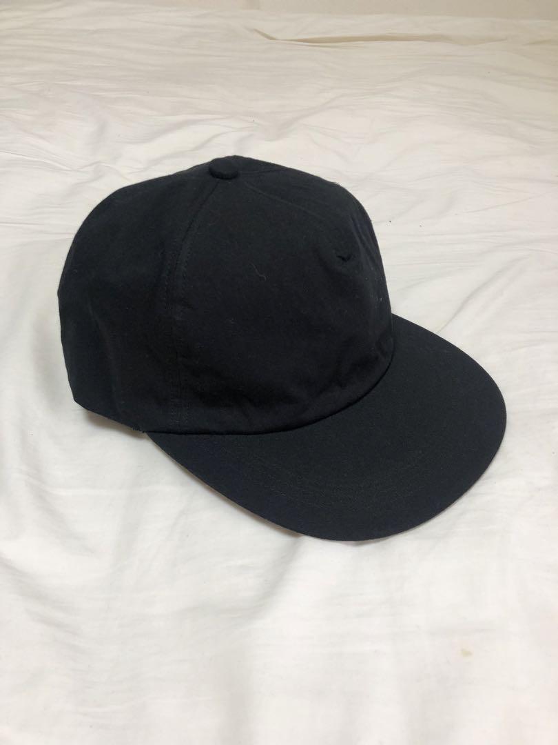 帽子 everyone 3layer cap cotton BLACK