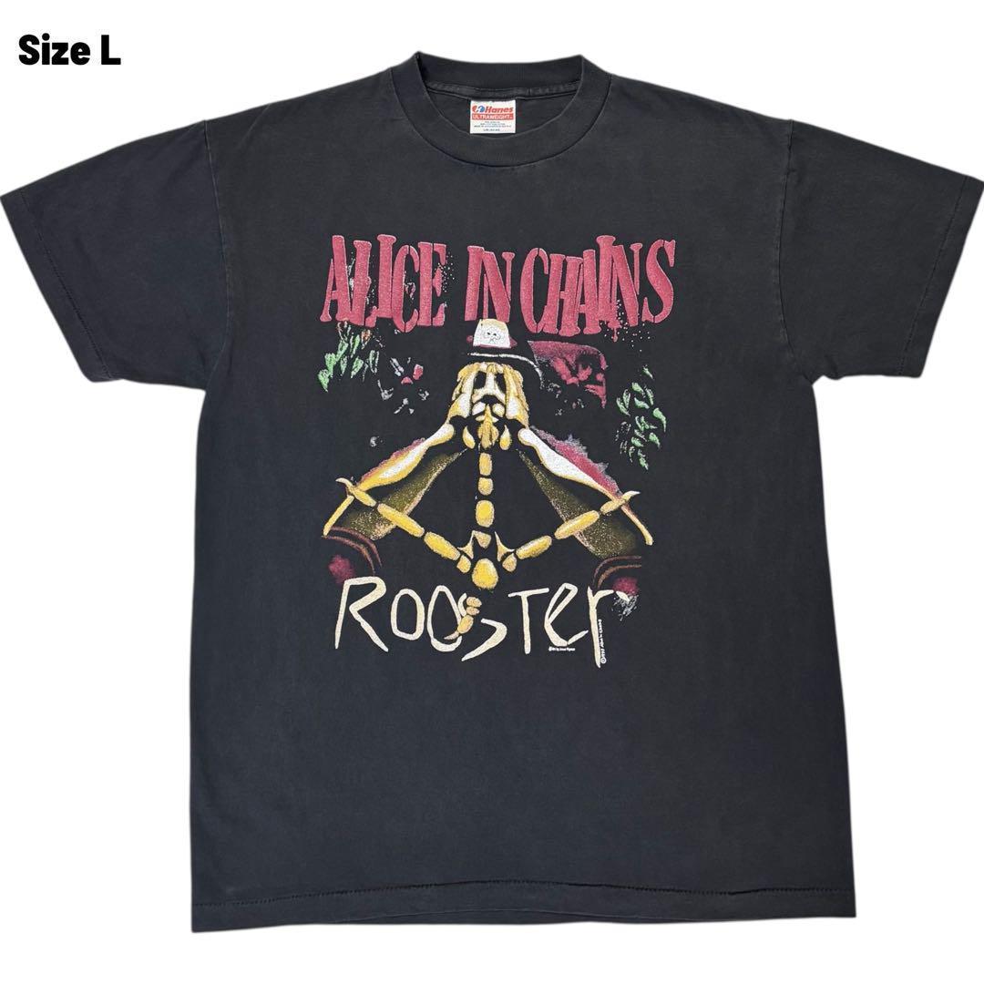 アリスインチェインズ　Tシャツ ALICE IN CHAINS アリス イン チェインズ Tシャツ L - メルカリ