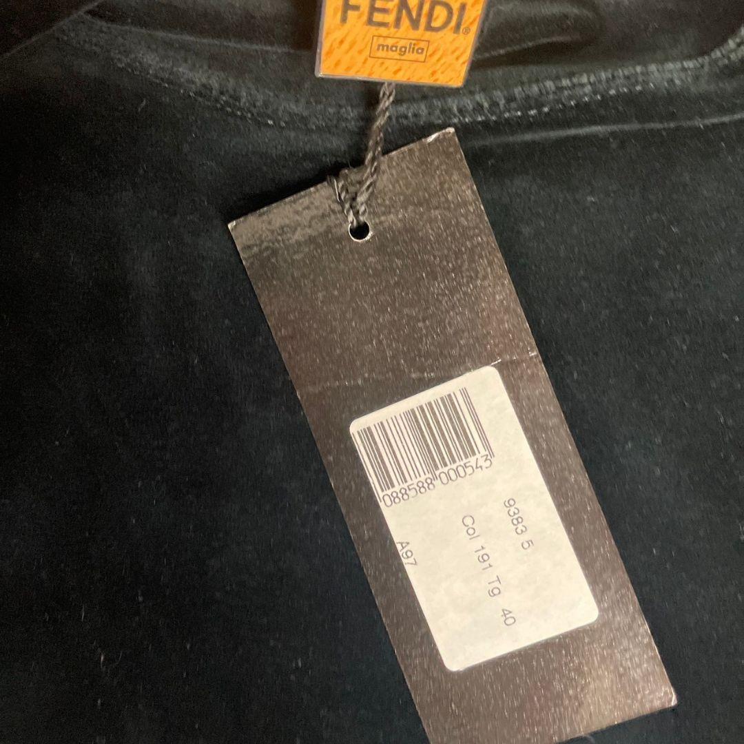 新品未使用 フェンディ FENDI ロングワンピース ベロア パーカー