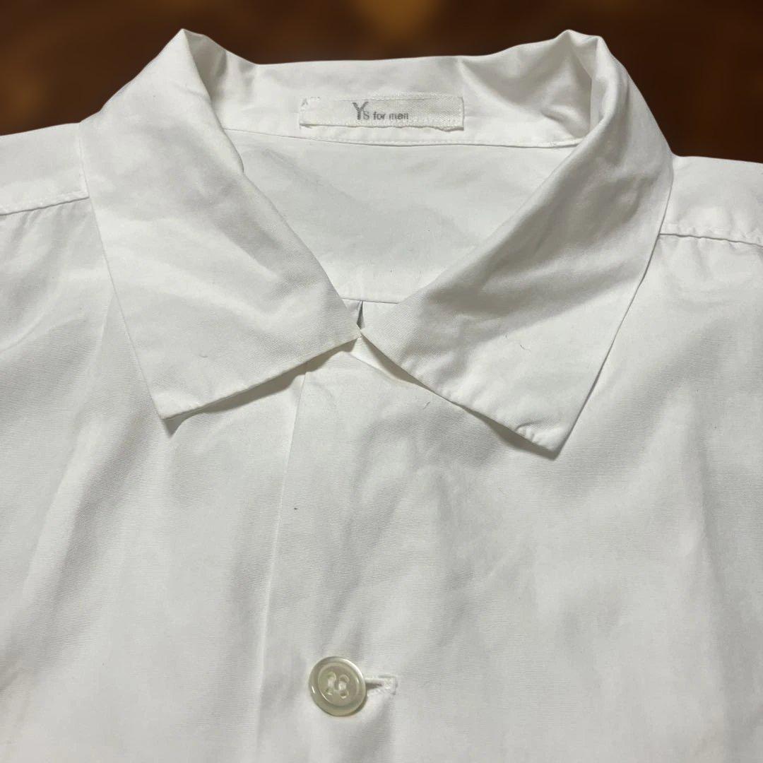 Y's for men 長袖シャツ 白