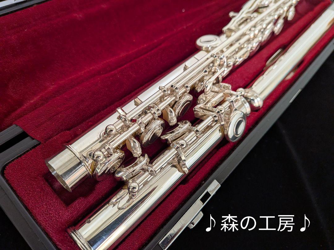 フルート専門店‼️部活応援‼️銀メッキ・ヤマハフルート YFL211S Eメカ