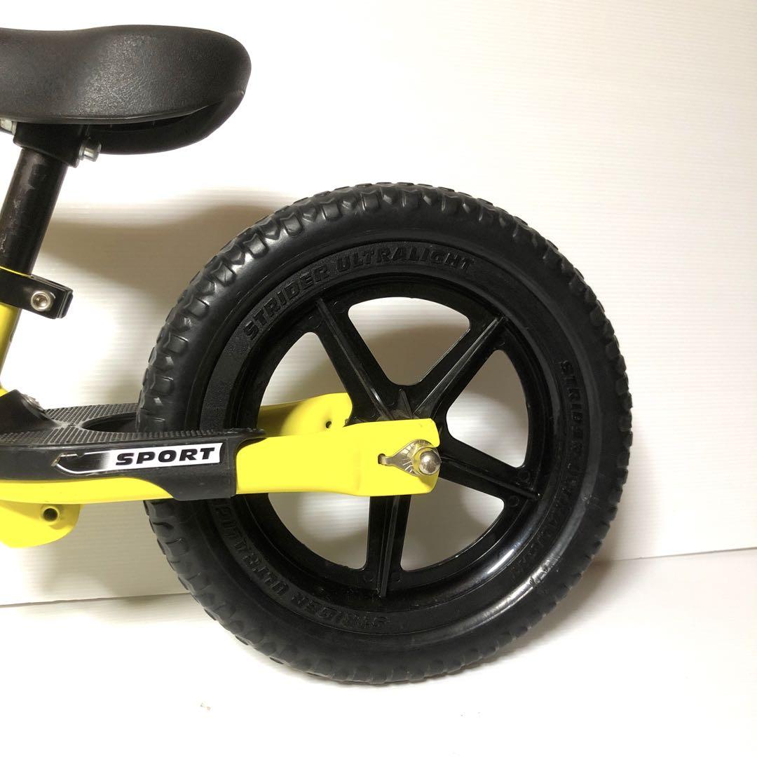 STRIDER キッズサイクル イエロー 12インチ