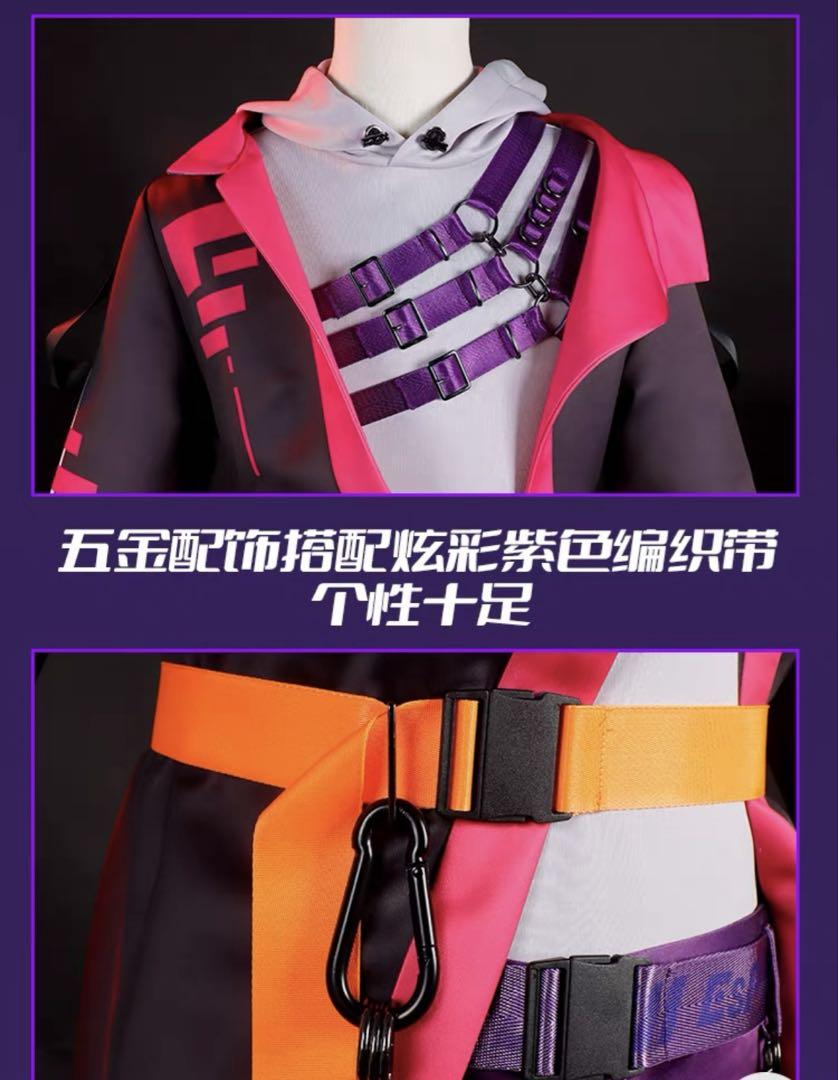 【nijisanji EN】浮奇 ヴィオレタ XLサイズ　衣装　コスプレ