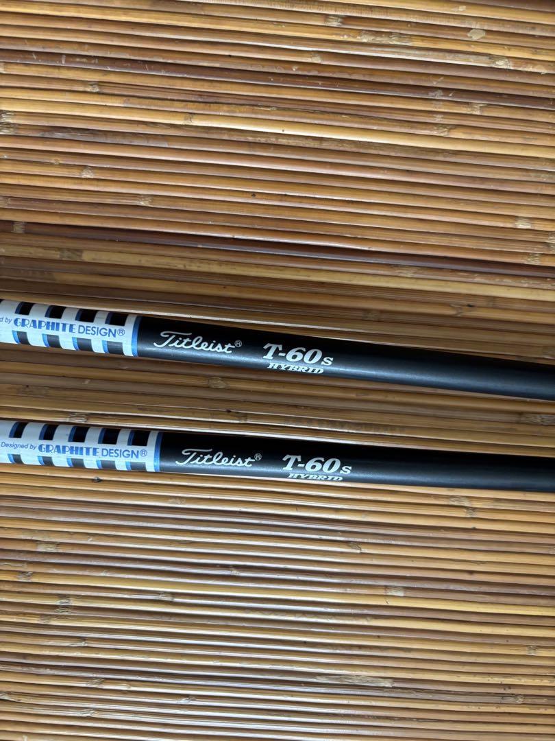 Titleist T-60s Tour AD シャフト ユーティリティ用2本 - メルカリ