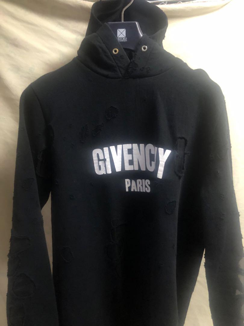 GIVENCHY PARIS デストロイド フーディ｜ファッション