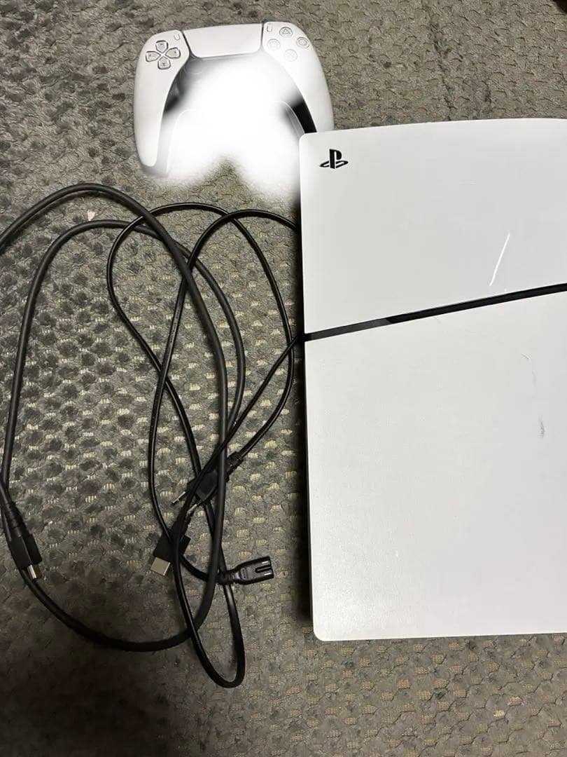 PlayStation 5 本体 コントローラー 電源コード HDMi付やや傷や汚れあり