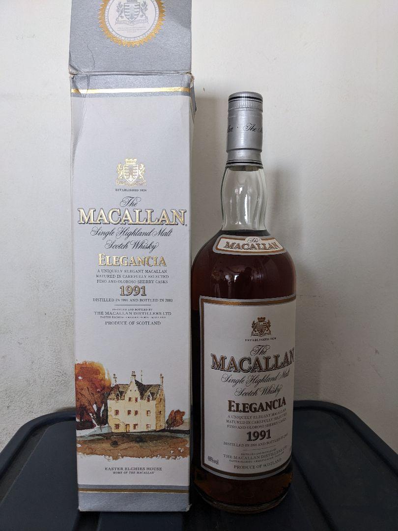 The Macallan Elegancia 1991 マカラン　エレガンシア