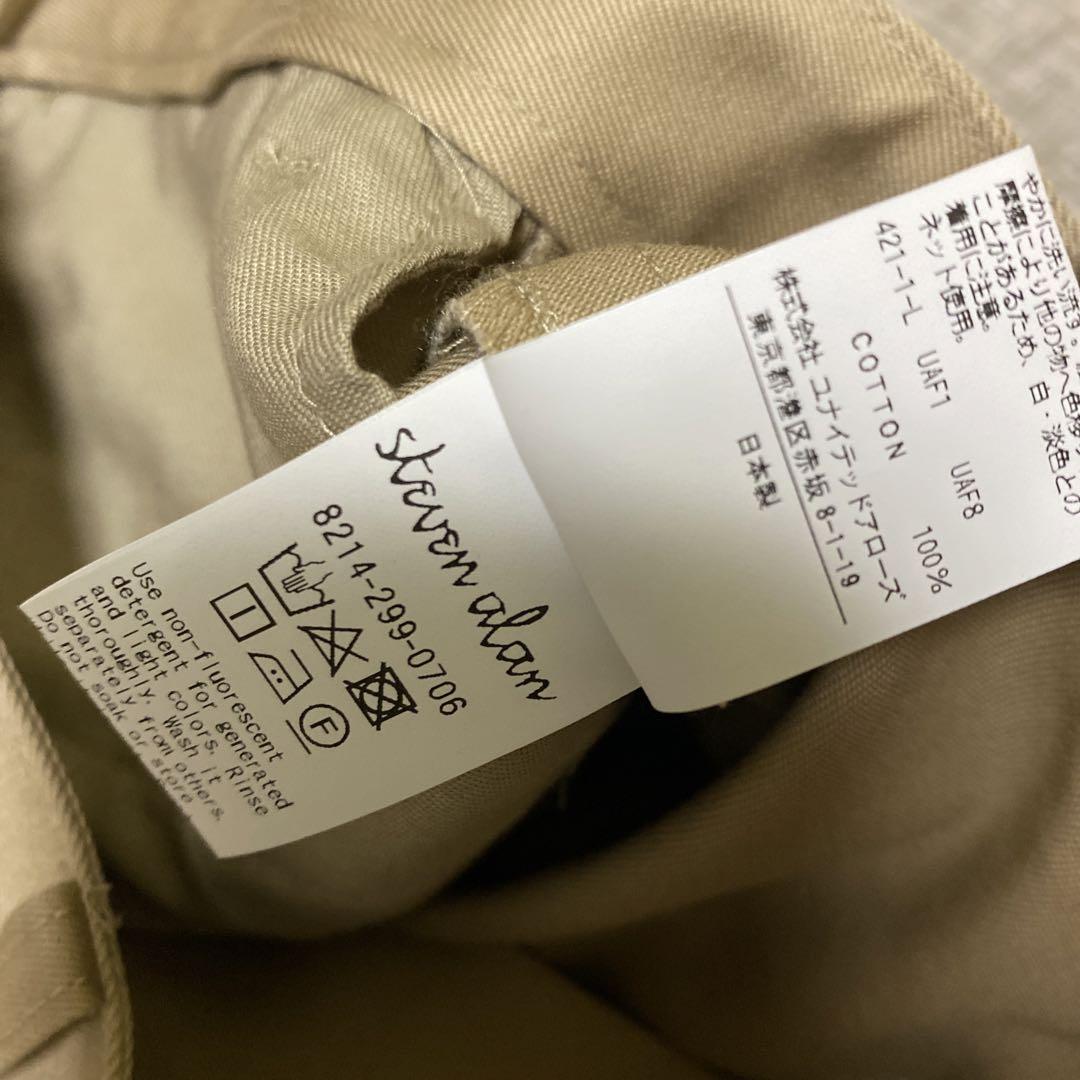Steven Alan COTTON CHINO TROUSERS パンツ