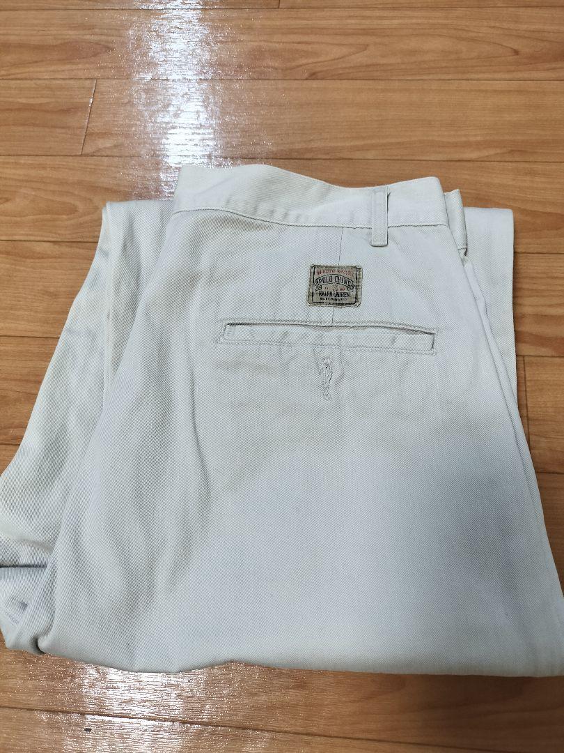 USA製 90s ポロバイラルフローレン ツータックプリーツ ポロチノ