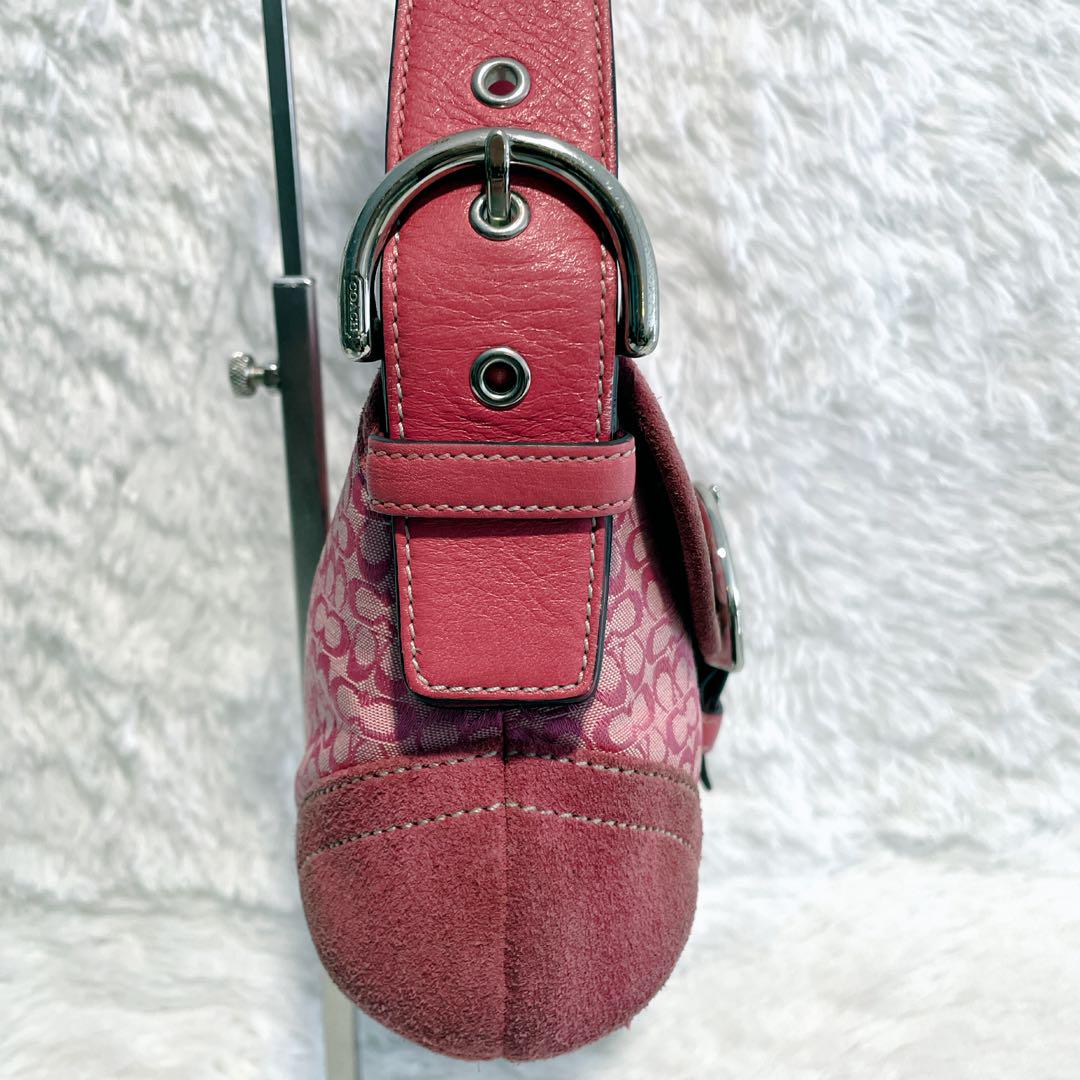 極希少] COACH ワンショルダー SOHO マイクロシグネチャー