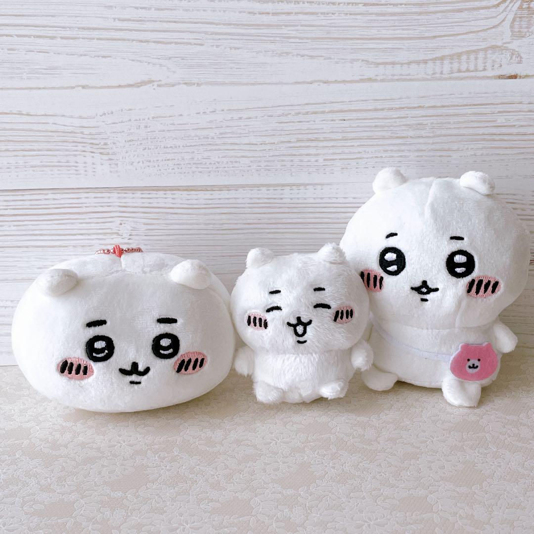 ベストセラー まとめ売り ちいかわ ぬいぐるみ マスコット ぴたれすと 3個 ぬいぐるみ