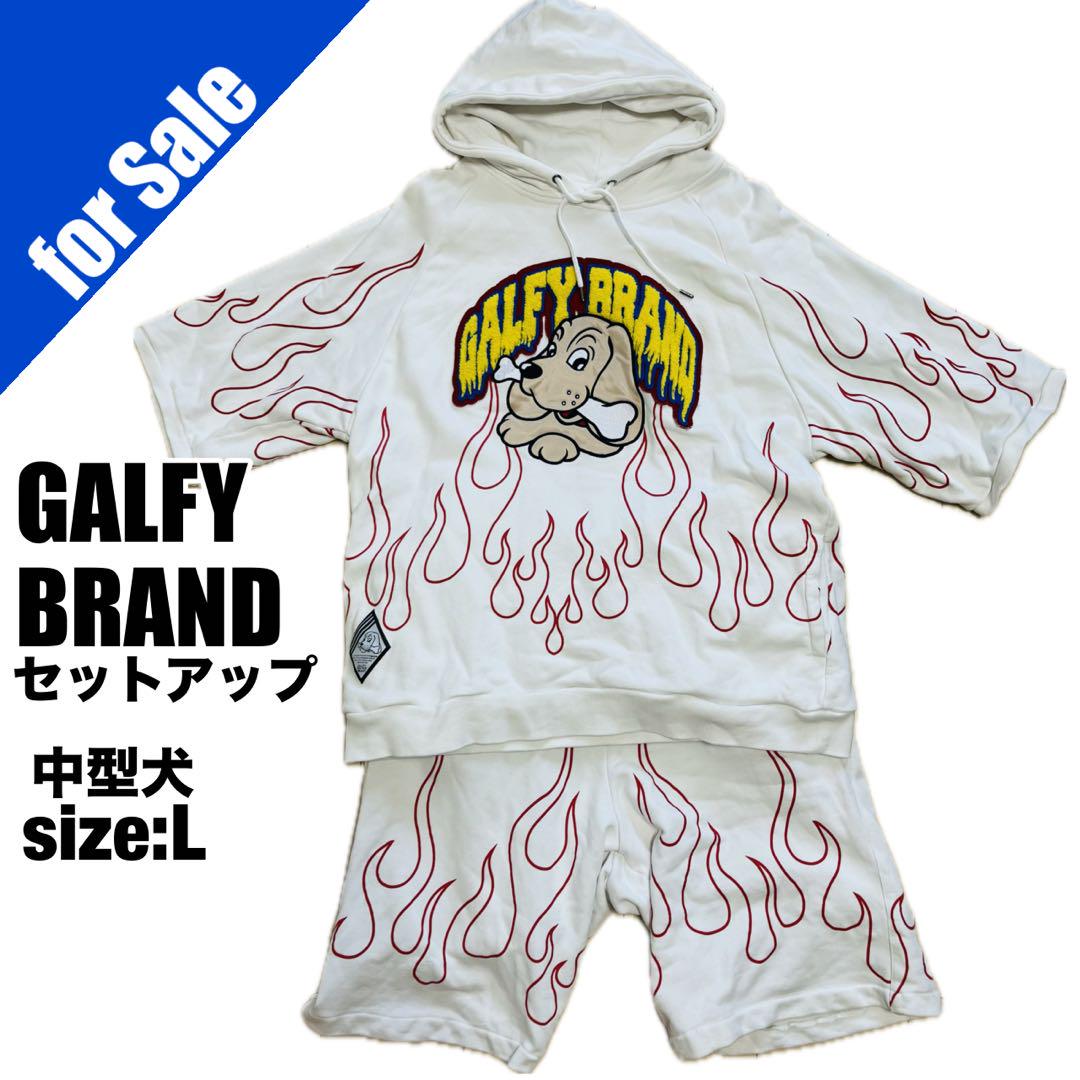人気商品は ガルフィー GALFY 炎上大学 入手困難 激レア L セットアップ トップス