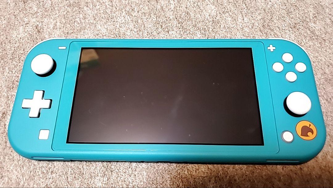 Switch Lite 本体 あつまれ どうぶつの森 まめきち&つぶきちアロハ柄
