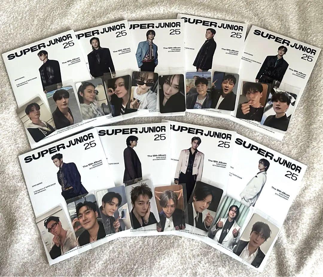 【コンプ】SUPER JUNIOR25 photobook ver. トレカ全種
