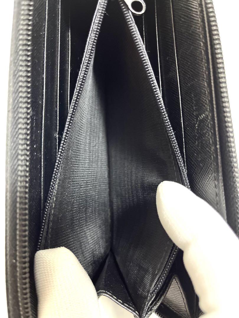 PRADA プラダ ナイロン 長財布 ブラック