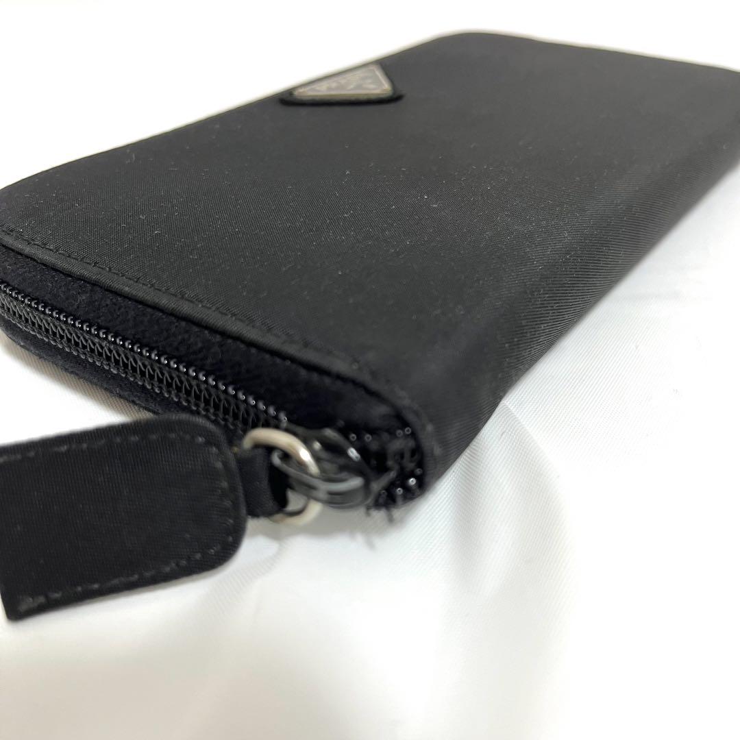 PRADA プラダ ナイロン 長財布 ブラック