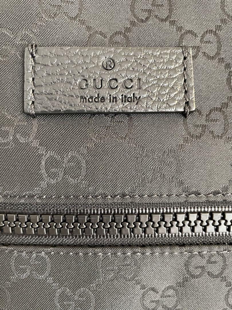 ラピタ☆GUCCI ショルダーバッグ 黒 GGパターン