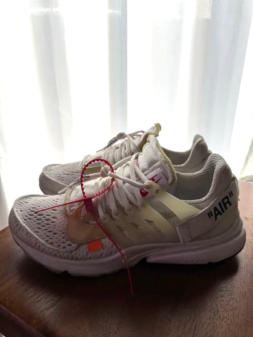 【 美品】オフホワイト　ナイキ　offwhite NIKE エアプレスト