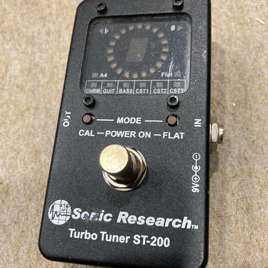 朱さん専用ですSonic Research ST-200 チューナー 朱さん専用ですSonic Research ST-200 チューナー