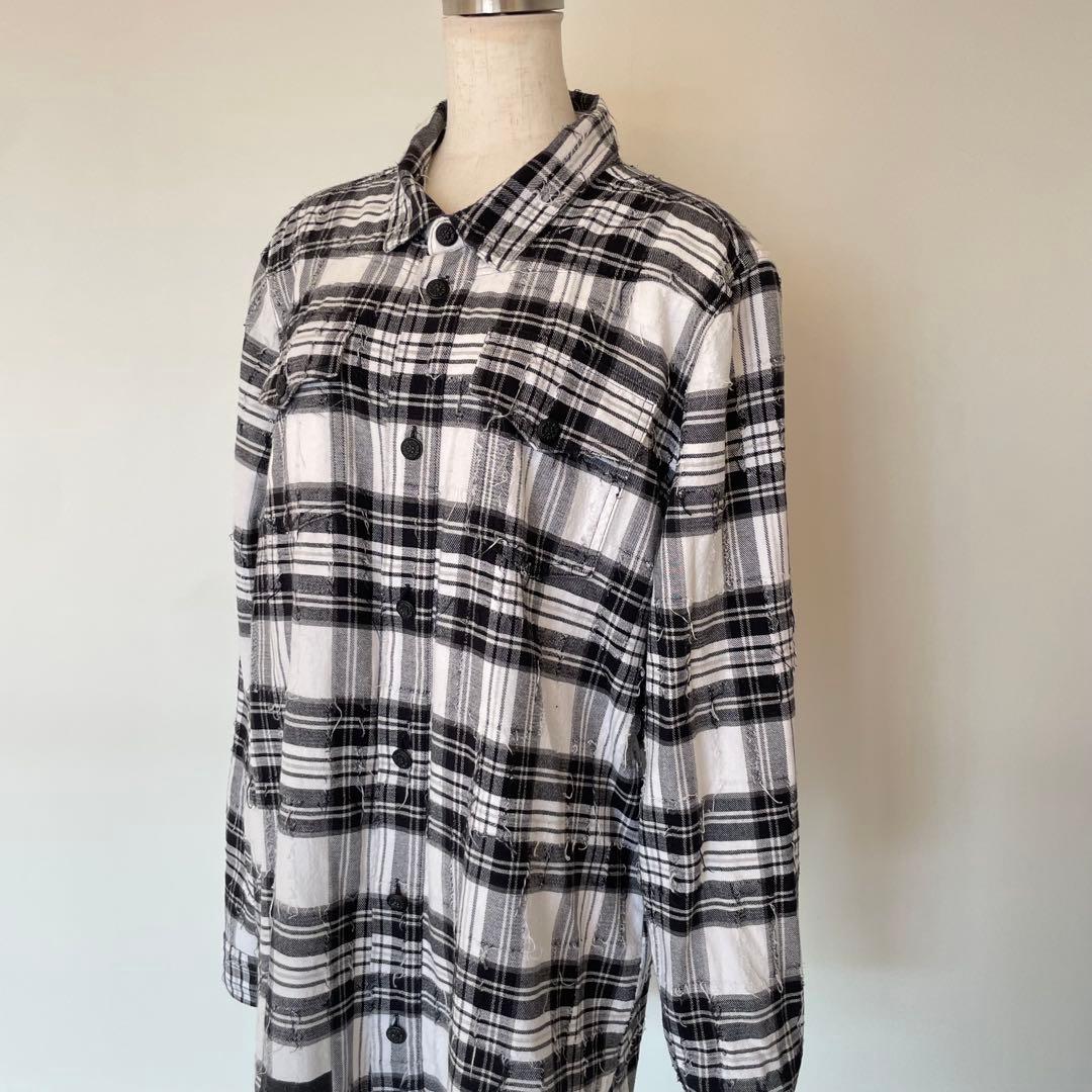 オフホワイト.シャツS