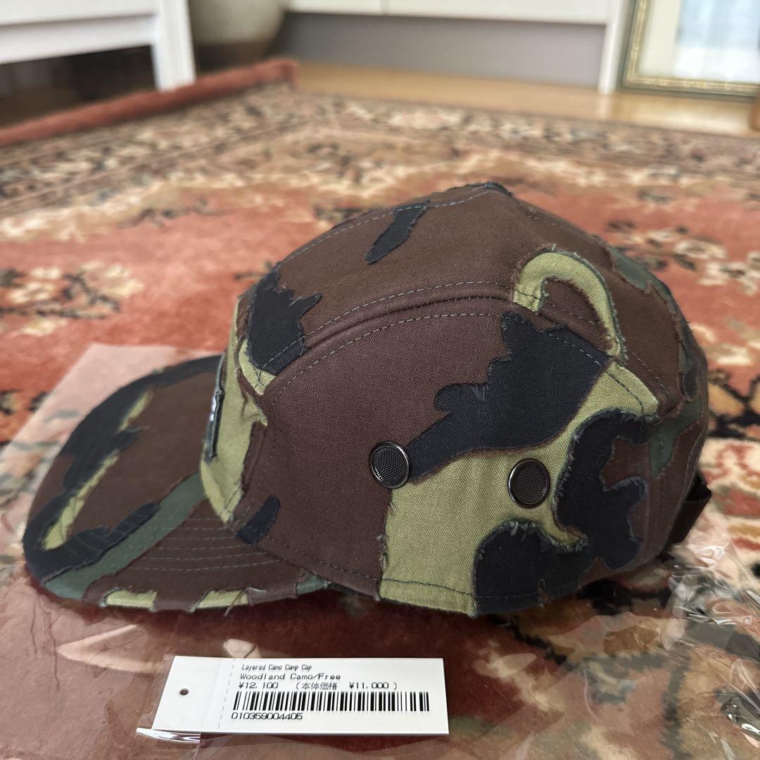 新品】Supreme Layered Camo Camp Cap シュプリーム - メルカリ