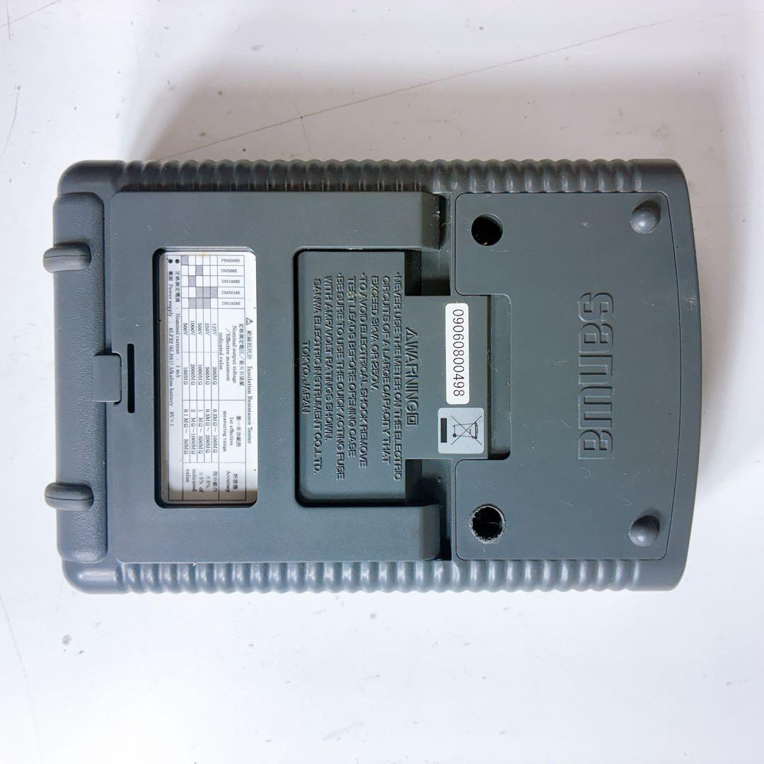 sanwa DM5218S 絶縁抵抗計 通電 済みやや傷や汚れあり HRDEVELOPMENT_JP