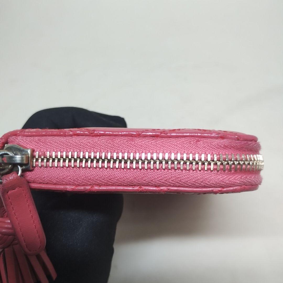 CHANEL シャネル 美ラウンドファスナー長財布 ダブルステッチ