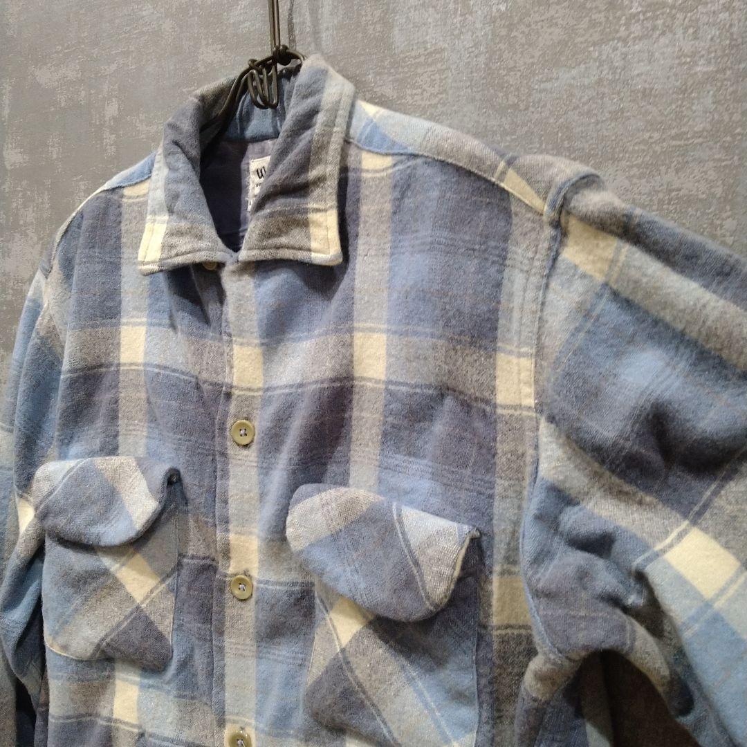 60s ウールシャツ Woolverine オープンカラーシャツ ビンテージ