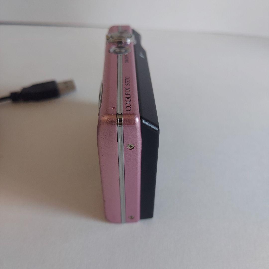 ☆美品☆デジカメ Nikon COOLPIX S570 ピンク