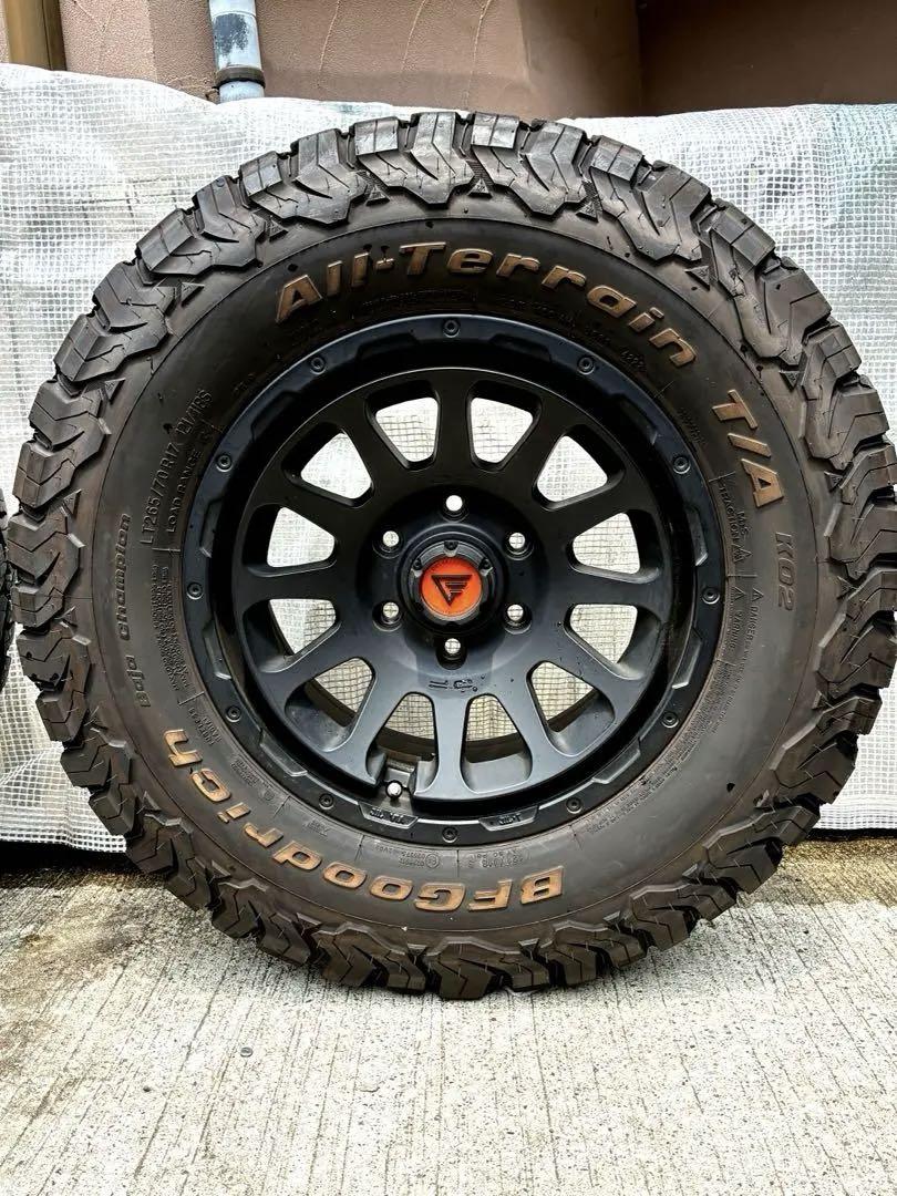 デルタフォースR17 LT 265/70R17 BFグッドリッチタイヤ4本