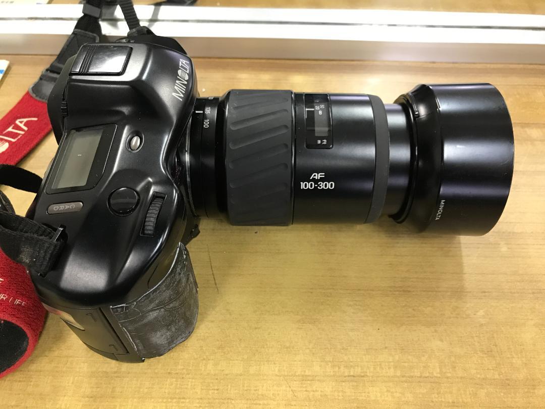 MINOLTA α-9 XIデジタル一眼レフカメラ　レンズ　フラッシュ付き MINOLTA α-9 XIデジタル一眼レフカメラ レンズ フラッシュ付き