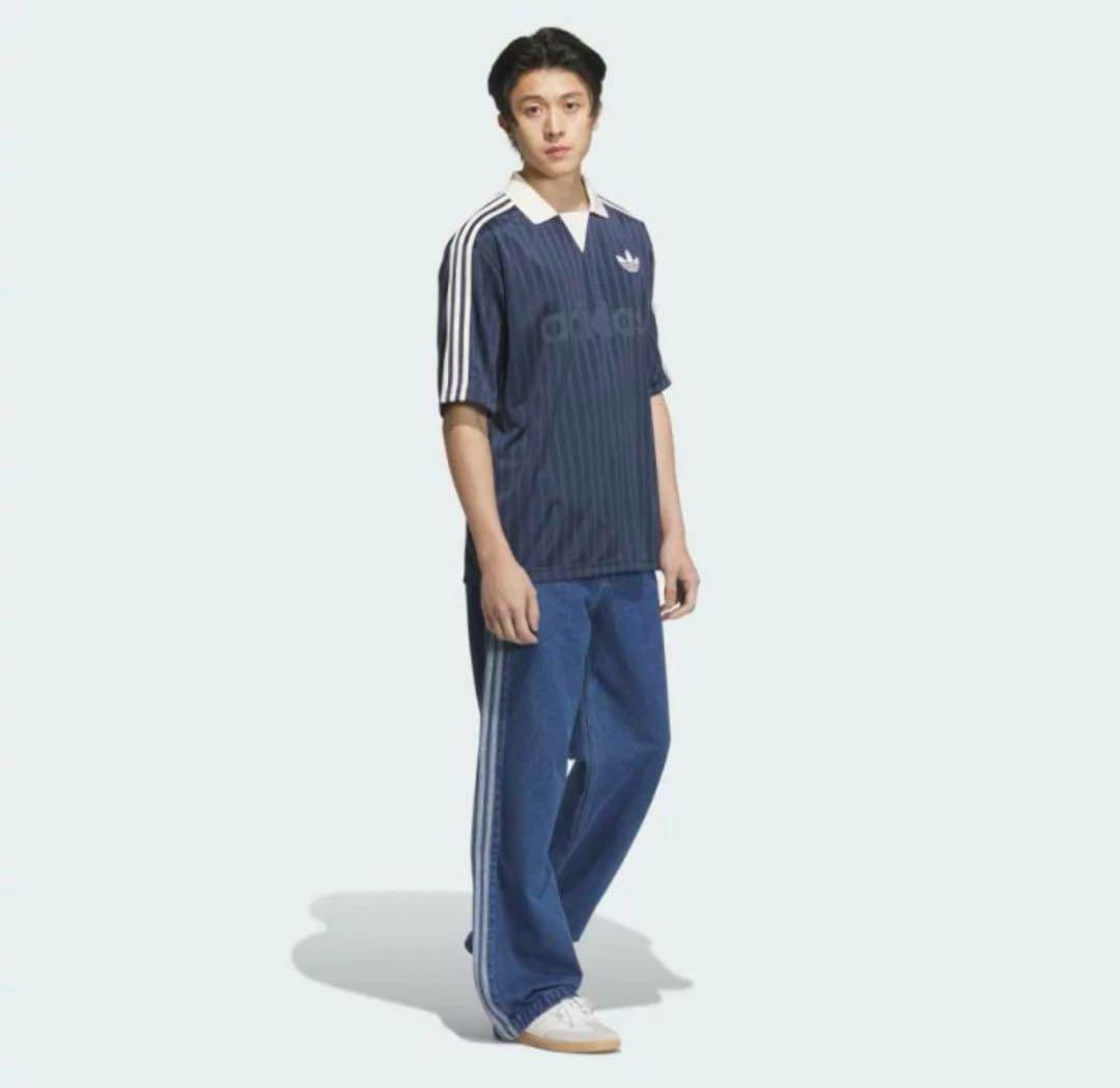 襟付きゴーリートップ L 襟付きゴーリートップ CREW NAVY - メルカリ
